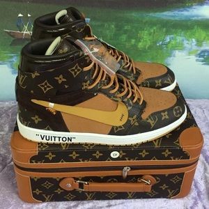off white louis vuitton air jordan 1